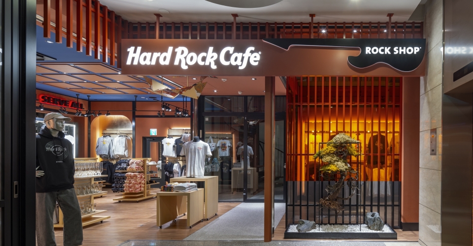 ハードロックカフェ京都 ロックショップ